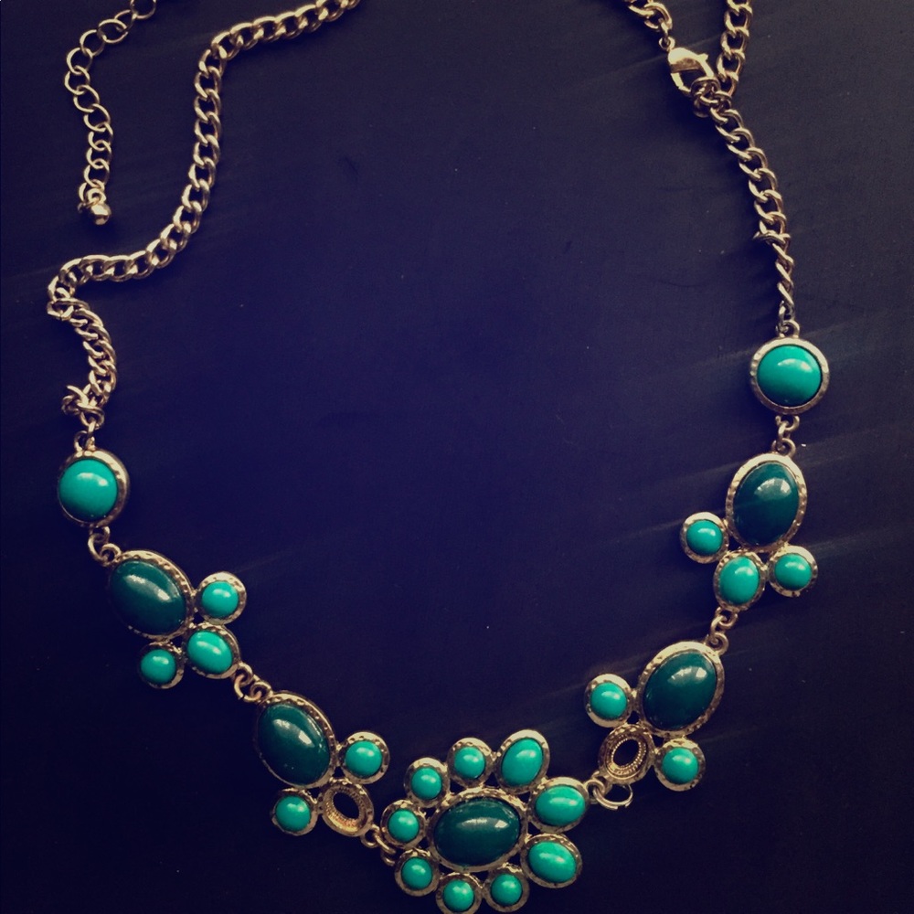 Cutie Teal adjustable Necklace